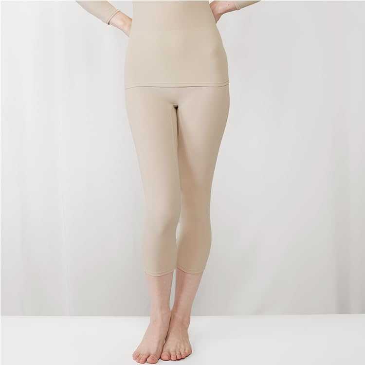 Triumph Warm Cotton Inner Length 00FI Size LL 100% 5380, 3/4 Bottoms, (Creamy Mocha),