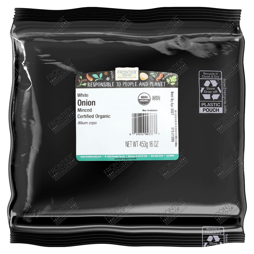 Frontier Natural Products Minced Onion, 453g (16oz)