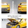 1/32 Scale Alloy Toy Car Model CC with Sound & Light, Retro Pull-Back Action - Authentic Replica for Kids & Collectors