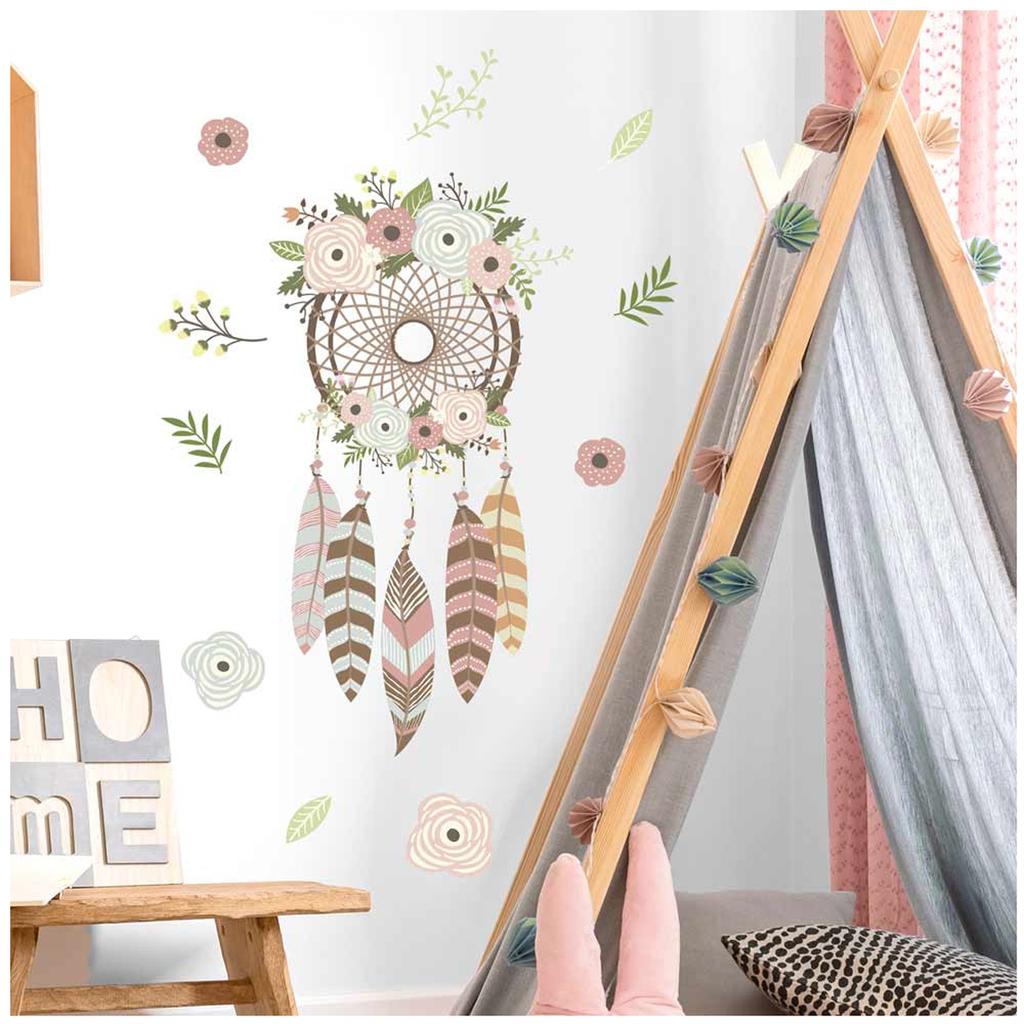 Les Trésors De Lily [A1548] - Multicolored 'Dream Catcher' Sticker Sheet (dreamcatcher) - 50x70 Cm