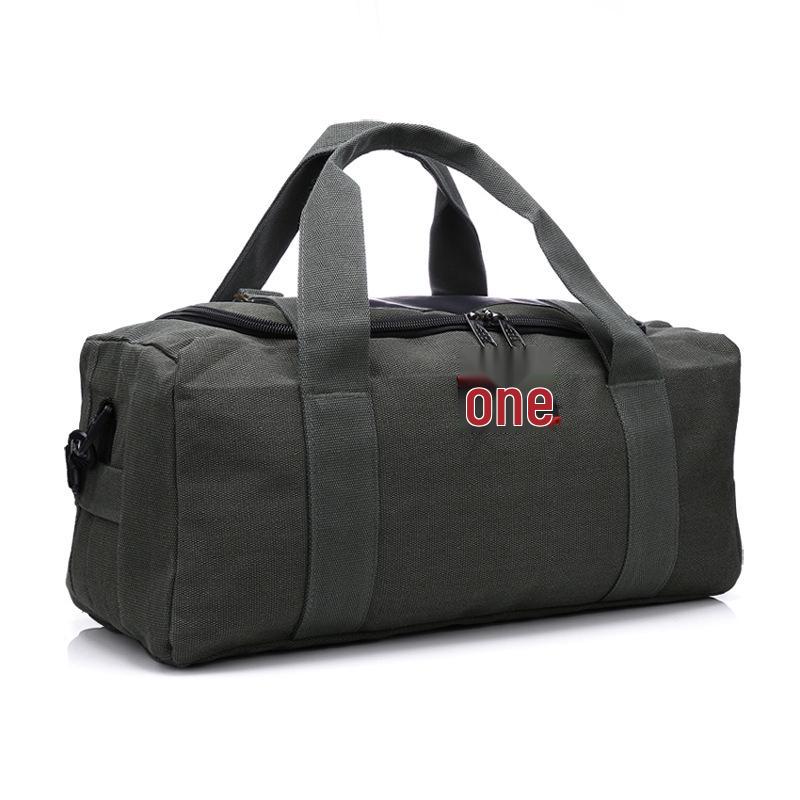 

Мужская холщовая дорожная сумка: Сумка на плечо и ручная сумка большой вместимости Large армия зеленый