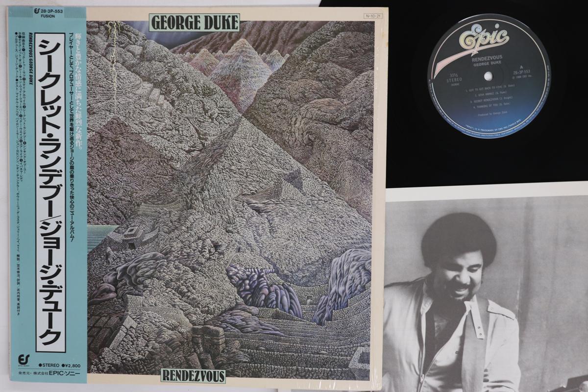 

LP Record GEORGE DUKE Rendezvous 283P553 EPIC 1984 Japan Obi Jazz Used