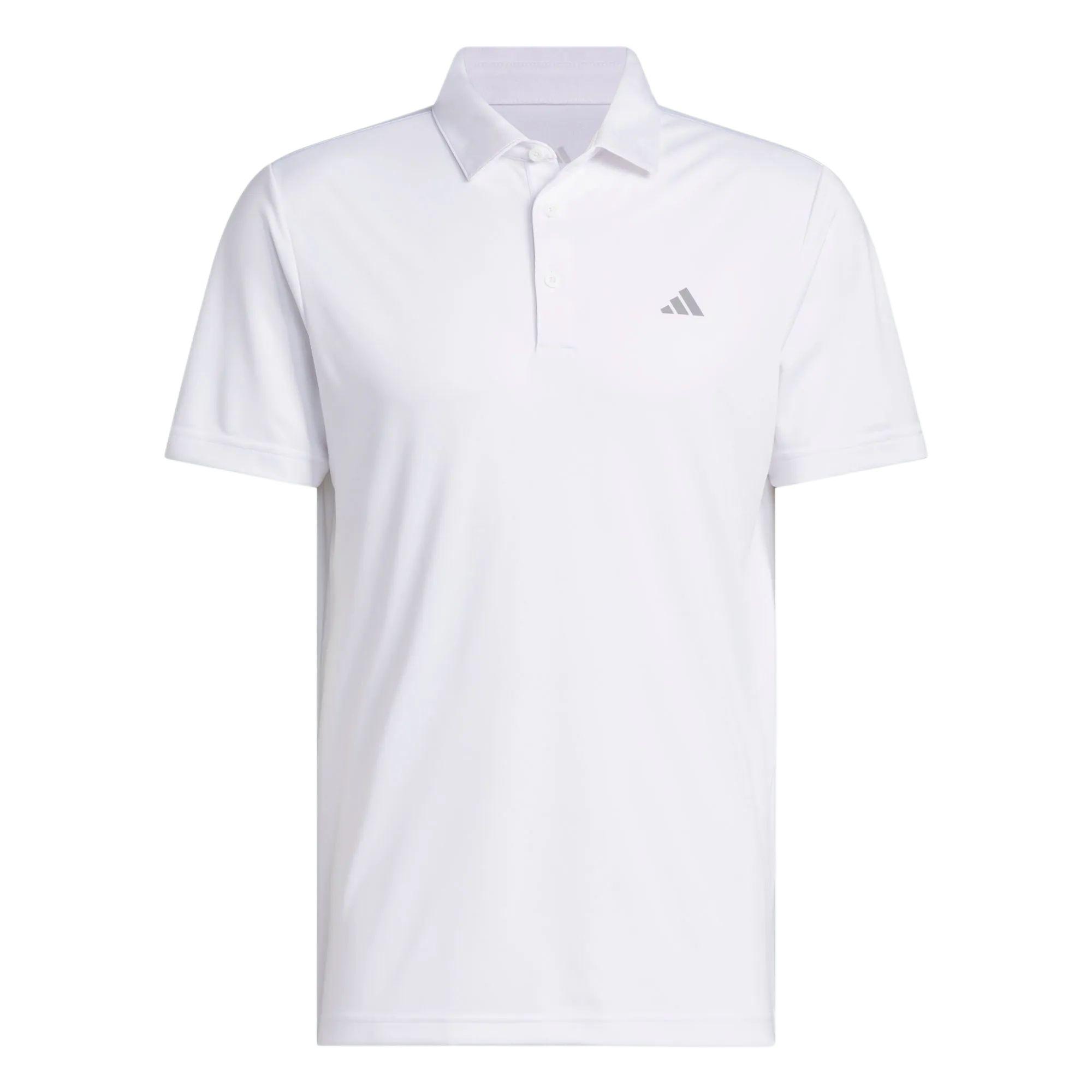 Мужская гольф-рубашка Adidas Performance с коротким рукавом, однотонная, вязаная, топ JY5484 2XL