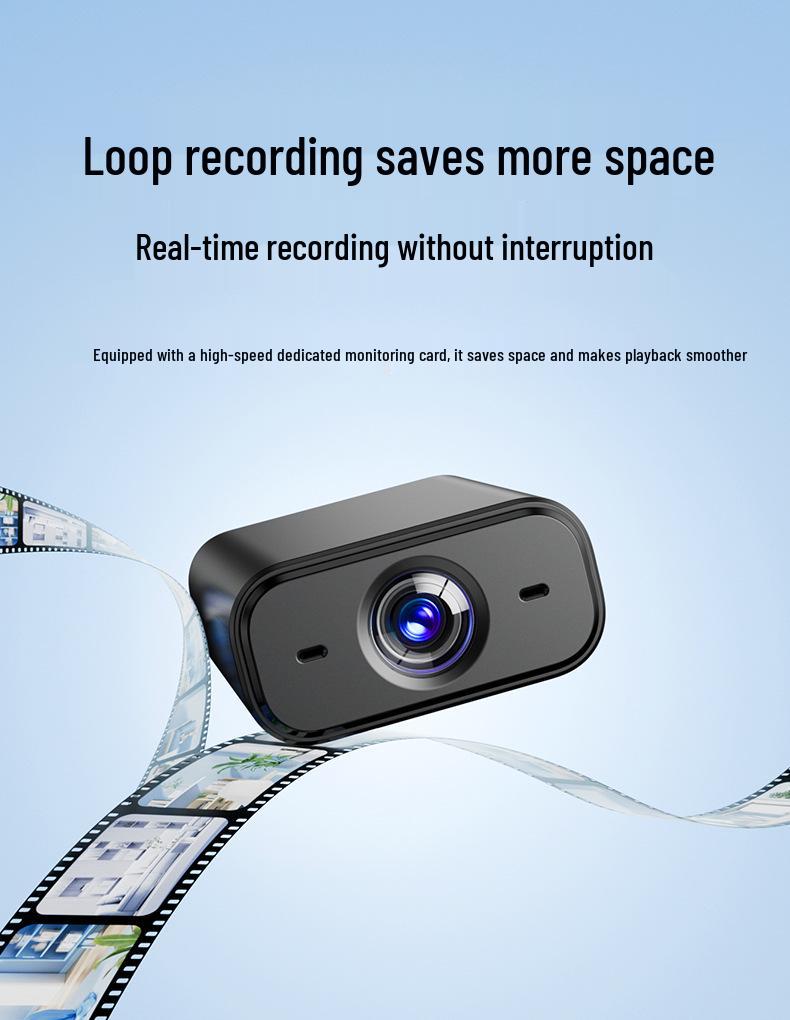 Wireless HD Indoor Security Camera with Direct Mobile Connection