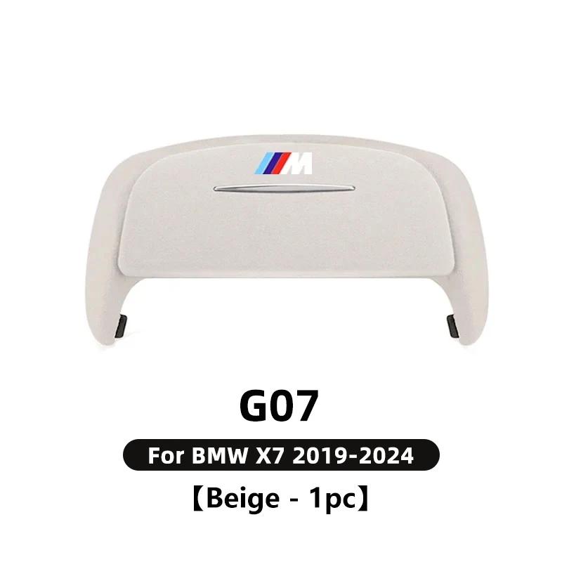 -Car Sunglasses Holder Suede Glasses Case Sunroof Sunglasses Storage Box For BMW 3 5 Series X3 X5 G01 G02 G05 G07 U11 G20 G30 G6