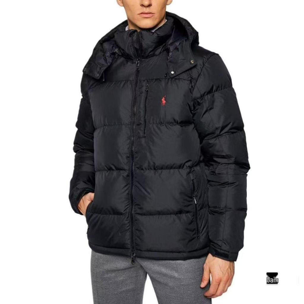 Ralph Winter American Edition Embroidered Hooded Cotton Jacket - Thickened and Warm Classic Casual Couples Wear