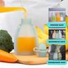 Reusable Silicone Baby Food Pouch Squeeze for Toddler Kids BPA-Free Refillable Storage Snack Bag