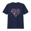 Nurse Love Nursing Student Rn Life Thank You s For Women Long Sleeve T Shirt Black 3X Large vintage Washed Comfortable
