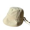 Korean-style irregular large-brimmed sun hat for travel, casual foldable sun hat, trendy fisherman hat, bucket hat