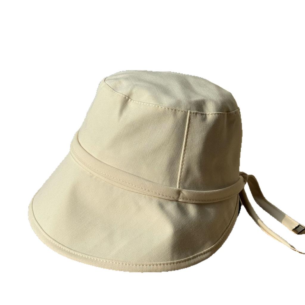 Korean-style irregular large-brimmed sun hat for travel, casual foldable sun hat, trendy fisherman hat, bucket hat