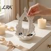 Decorative Storage Dish 3D Printed Gothic Arch Jewelry Tray, Medieval Church Style Trinket Small Item Container Dish, Vintage Tray for Rings Earrings