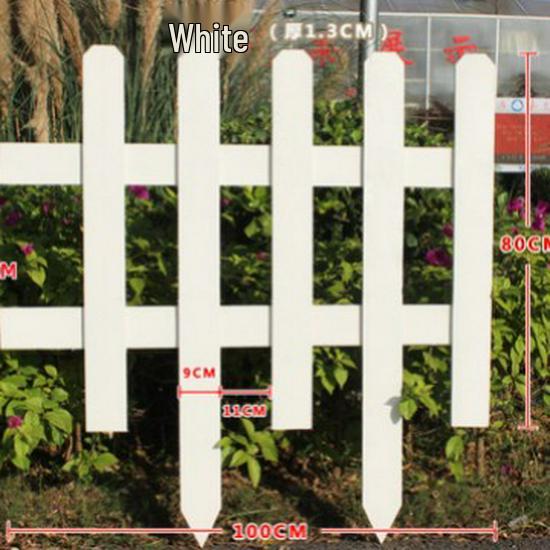 Carbonized Anticorrosive Wood Decorative Fence for Outdoor Gardens and Parks