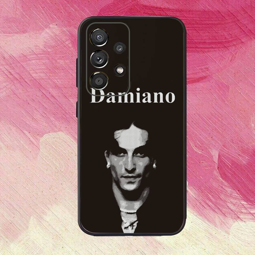 D-Damiano D-David M-Maneskin-es Phone Case For Samsung S25,S24,S21,S22,S23,S30,Ultra,S20,Plus,Fe,Soft Silicone Black Cover