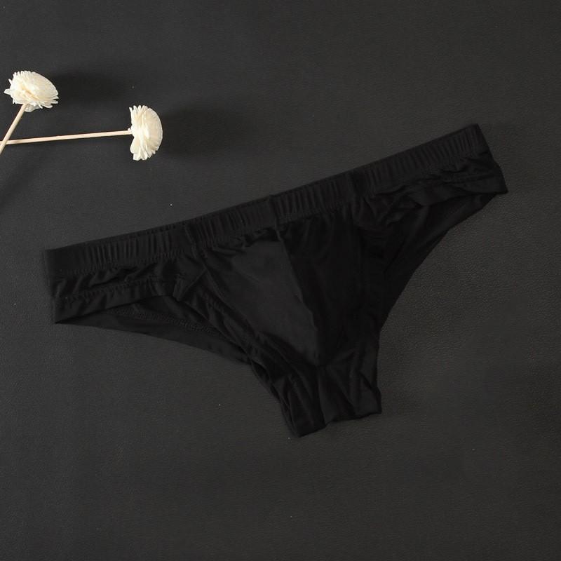 Comfortable Men G-string Underwear Sheer Briefs Underpants Thongs Bikini
