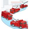 4Pcs Kids Toy Car Pull Back Toys Inertia Fire Engine Vehicle Model Mini Educational Cars Boys Toys for Children Birthday Gifts