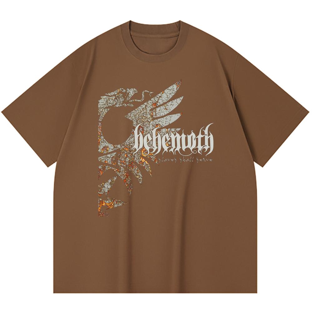 230 g/m² 100% Bavlna T-shirt Heavy Metal Rocková Kapela Tisk Populární Hudby Unisex Těžký Bavlněný T-shirt