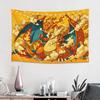 Pokemon Theme Charizard Cutecore Tapestry Room decoration Home Decoration Tapestry Decor Accessories Cute Room Decor