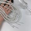 Korean Style Y2k Waistband Butterfly Belly Chain Retro Multilayer Pearl Waist Chain  Women
