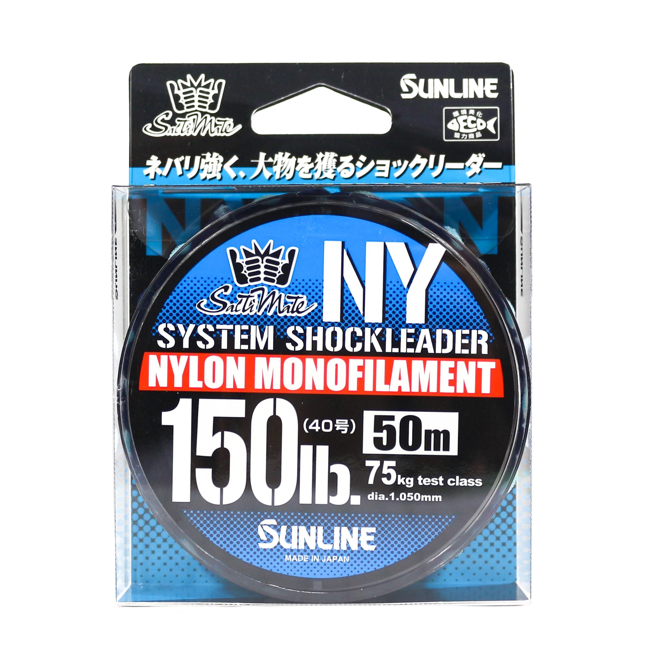 

Sunline Nylon Leader NY System Shock Leader 50 м 150 фунтов (9406) чистый