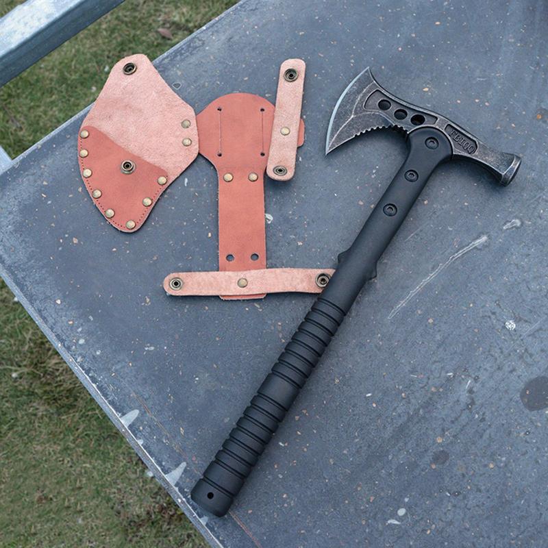 Tomahawk Sheath Axe Blade Protection Cover Faux Leather Axe Holster Outdoor Camping Tomahawk Head Protector Case