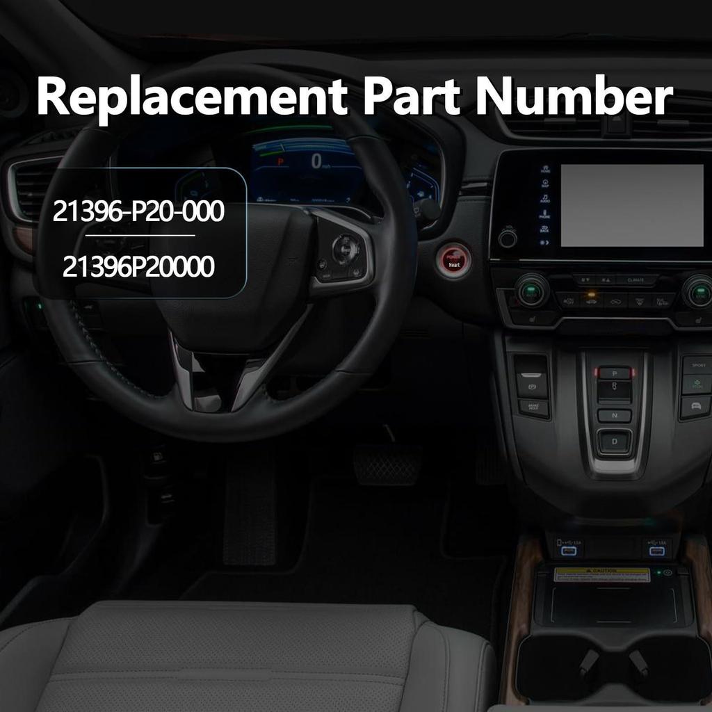 Universal Gearbox Oil Cap for Honda Models, Transmission Coupler Cap 21396-P20-000