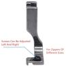 2/1pc T69 Adjustable Invisible Zipper Presser Foot Unilateral Zipper Feet for Industrial Single Needle Sewing Machine Accessory