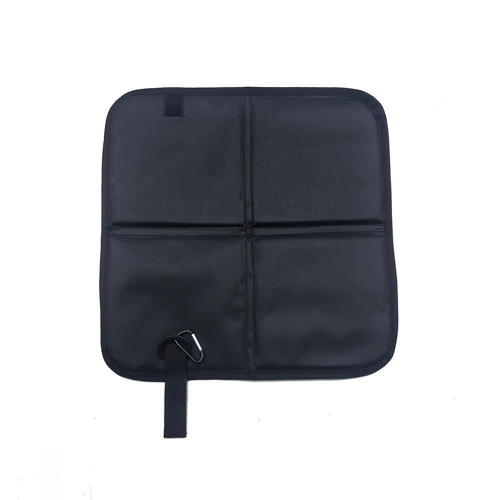 1Pc Foldable Outdoor Cushion 600D Oxford Cloth Beach Mat Portable Hiking Camping Cushion Travel Accessories чёрный