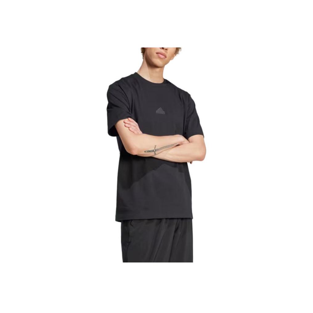 adidas City Escape Graphic Tee Black Men Streetwear IW2688