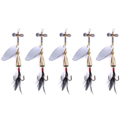 Lure Bait Set5-10Piece9cm12gMetallic Sequin Hard Bait Bionic Lure Freshwater Saltwater Universal Fake Bait Fishing Gear