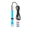 Water pH ORP Replacement Probe with 300 Cm Cable and BNC Connector for Irrigation Water Aquarium and Laboratory Use
