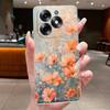 Fashion Flowers For Itel S23+ S23 Plus S681LN ItelS23+ 2023 Transparent Silicone Phone Protective Back Cover Shell Soft TPU Case