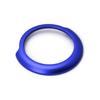 Blue Aluminum Keyless Engine Push Start Button Decoration Ring Trim For BMW G30