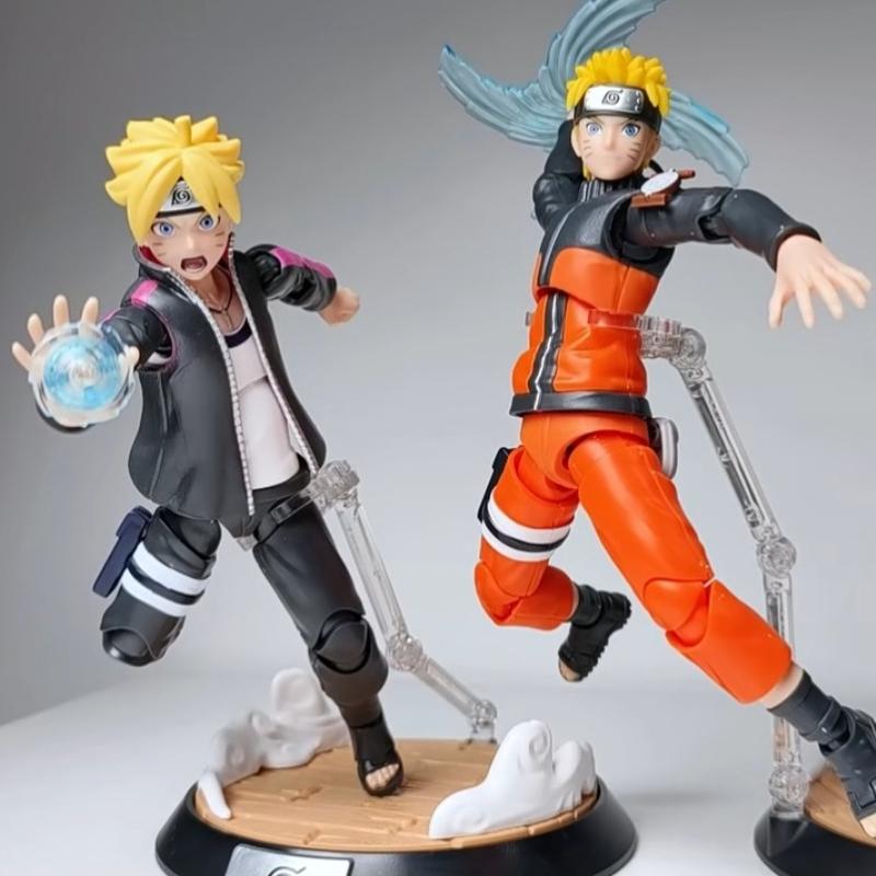 Blokees Naruto Uzumaki Boruto Kurama Model Assembly Toy CHAMPION CLASS Anime Action Figures Toy Collectible Statue Birthday Gift