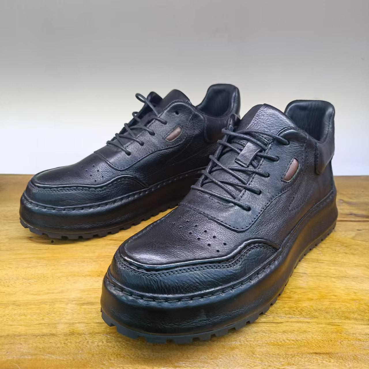 Мужская повседневная обувь из коровьей кожи — фото 3