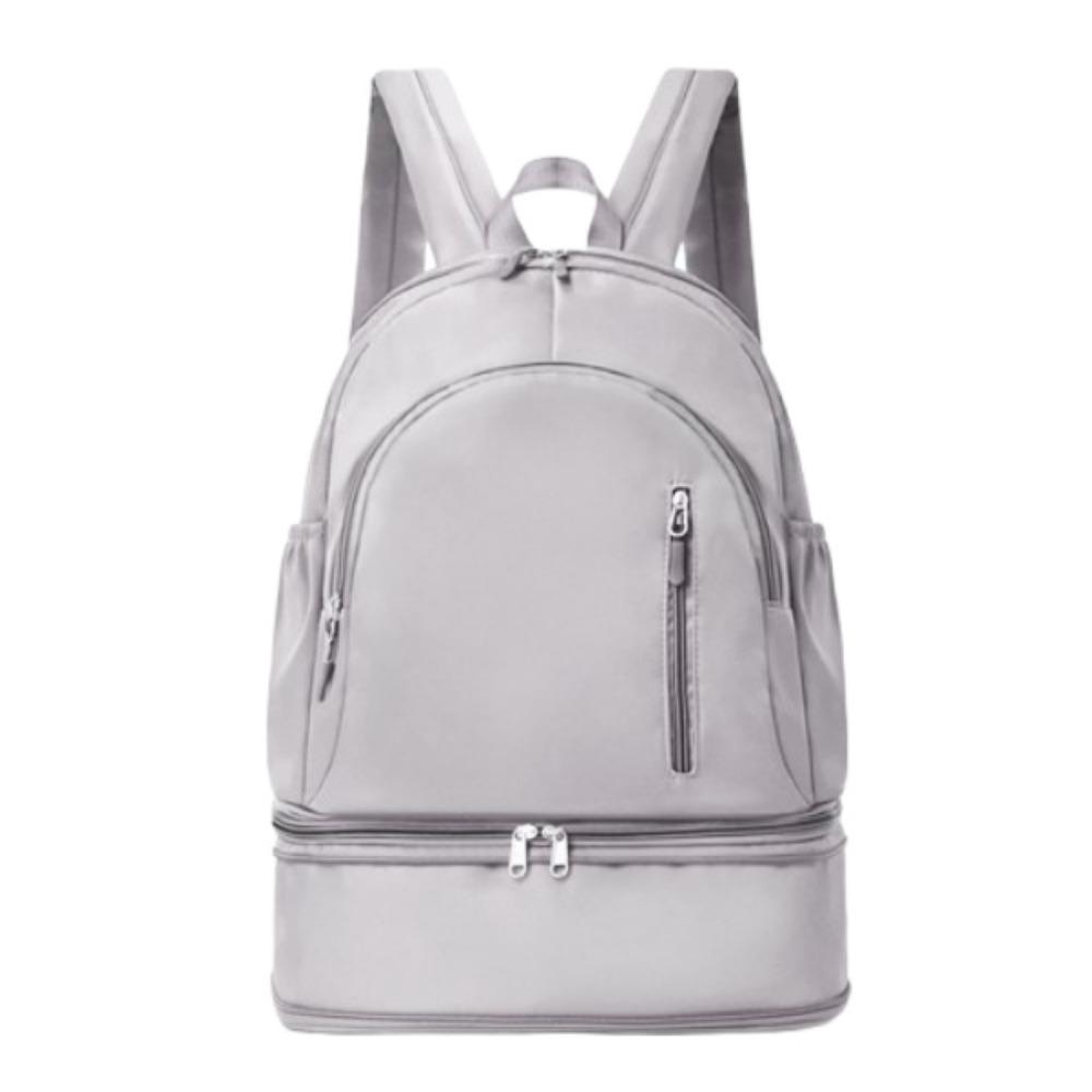 Large Capacity College Student Backpack Wet Dry Separation Students School Bags  Unisex