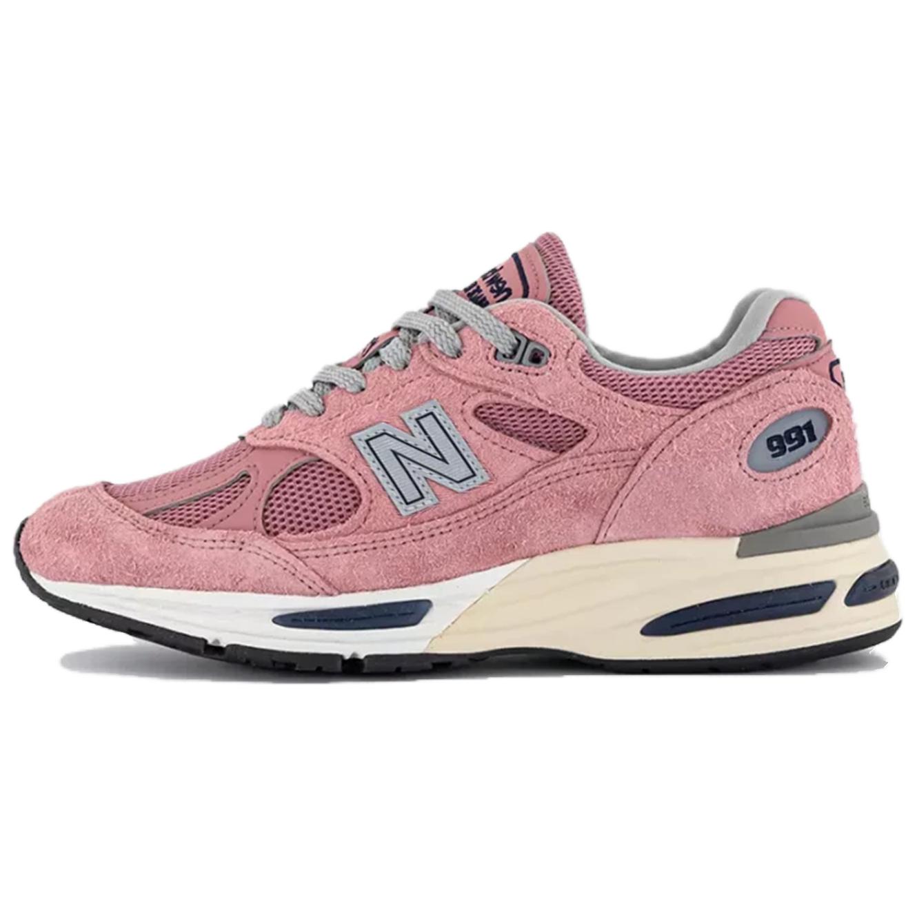 

New Balance 991v2 Сделано в Англии Пакет Сорбет из винограда - Сиреневые Унисекс Кроссовки Фиолетовый Довиль-Сиреневый Инжир U991PR2 44.5