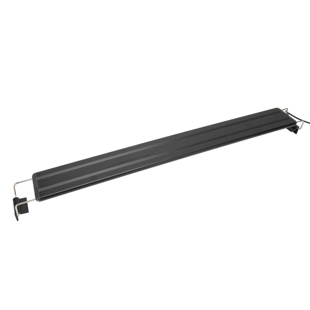 LED Aquarium Light 4 Rows Beads 3 Color Modes Proof Heat Dissipation Extendable Bracket Light for Fish
