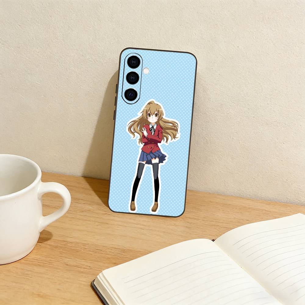 Toradora T-Taiga a-Aisaka  Phone Case For Samsung Galaxy A73,A72,A71,A70,A53,A52,A51,Others Soft Black Cover