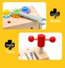 Kids' Wooden Toolbox Pretend Playset for Early Education