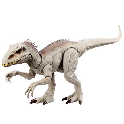 Mattel JURASSIC WORLD Super Hikaru Indominus Rex, 60 Jahre altes Dinosaurierspielzeug und Action! [Gesamtlänge ca.. cm] [4 hoch] HNT63_J
