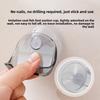 Suction Cup Razor Holder Punch-free Manual Razor Shaver Storage Rack Drain Wall-mounted Bathroom Storage Rack