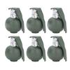 6PCS Kids Hand Grenades Toy with   Sound Light Effect Role Playing Props Fake Grenade Toy