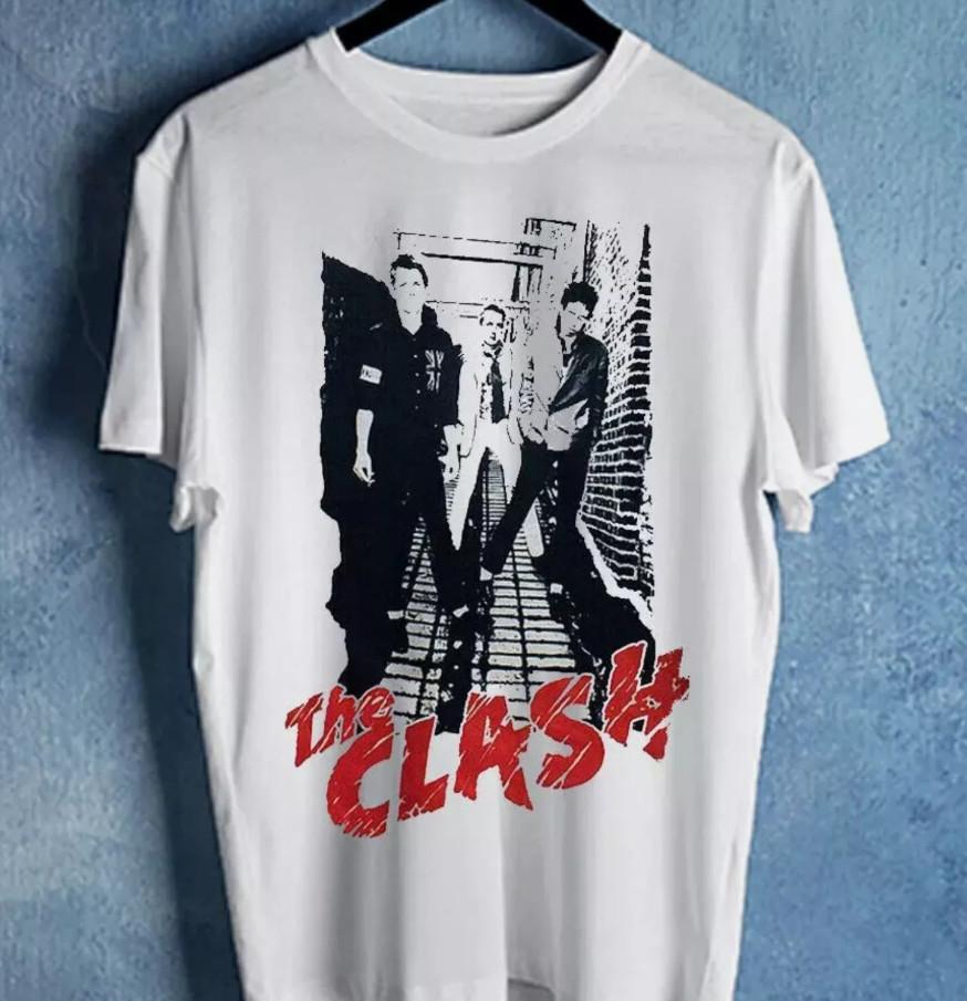 The Clash English Rock Music Band T-shirt size S-5XL XXL