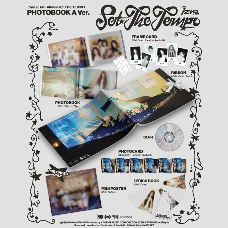 izna SET THE TEMPO PHOTOBOOK