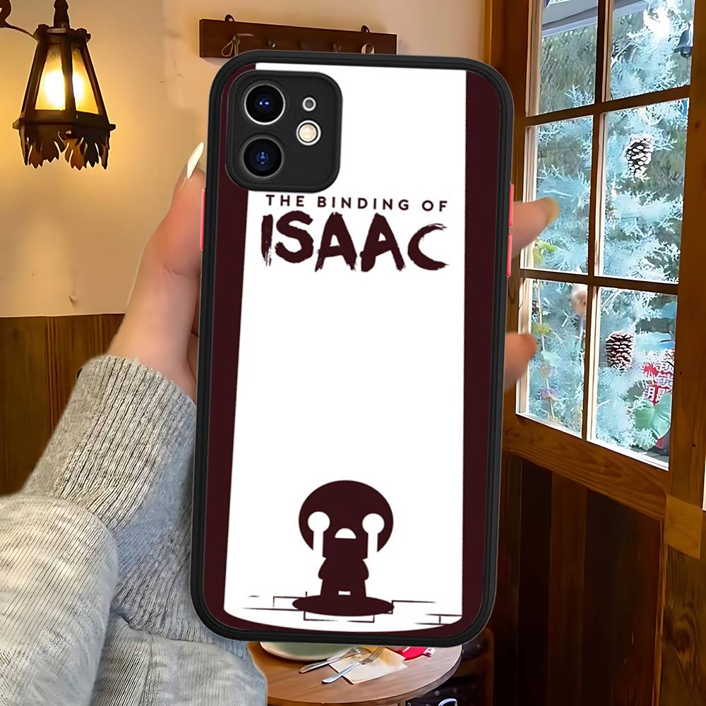 Classic Game The Binding Of Isaac Phone Case For IPhone 11 12 13 14 15 16 Pro Plus X XS MAX Matte Bumper Shockproof Cover