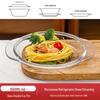 Wuhe 1.5L Heat-Resistant Glass Microwave Bowl