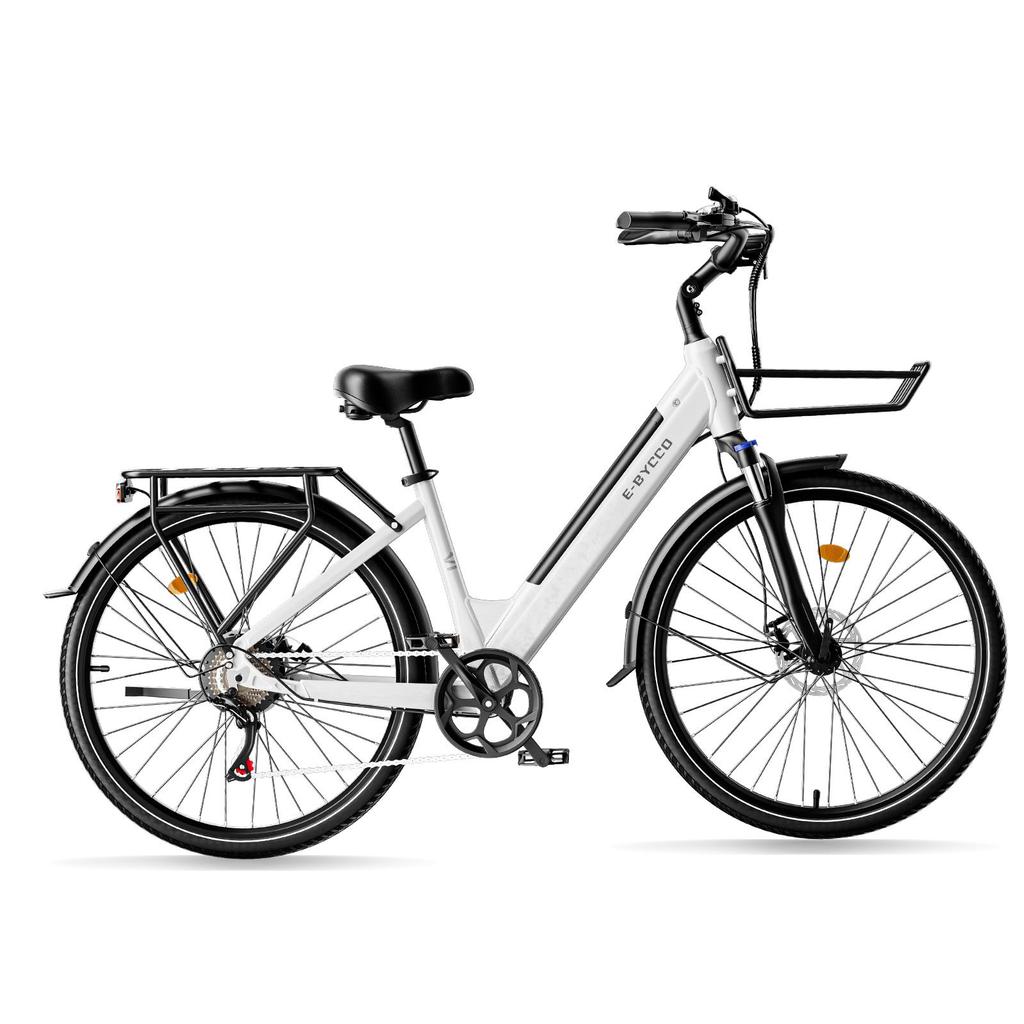 E-BYCCO V1 Electric Bicycle 36V 15.6Ah Battery, 250W Motor, 25 Km/h, 28×1.5 Inch Tires, Regulatory Compliant Commuter E-Bike