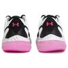 Under Armour HOVR Turbulence White Rebel Pink Women Sneakers Black 3026144-102