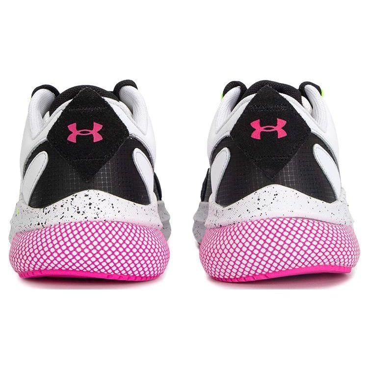 Under Armour HOVR Turbulence White Rebel Pink Women Sneakers Black 3026144-102