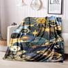 Celestial Dreams Cosmic Artistry Blanket Suitable For All Seasons Blanket Outdoor Plush Blanket Office Rest Blanket Sheet